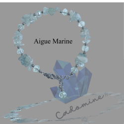 Bracelet en Aigue Marine