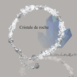 Bracelet en Cristal de Roche